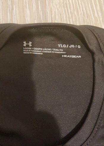 38 40 beden kadın Siyah Baskılı spor tişört - Görsel 3