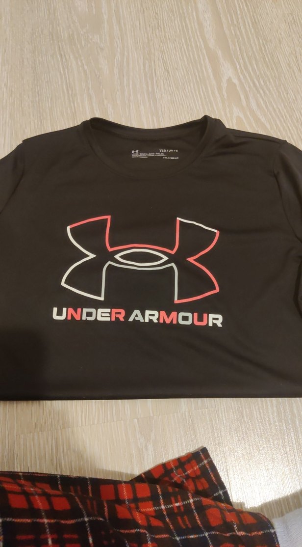 38 40 beden kadın Siyah Baskılı spor tişört - Görsel 4