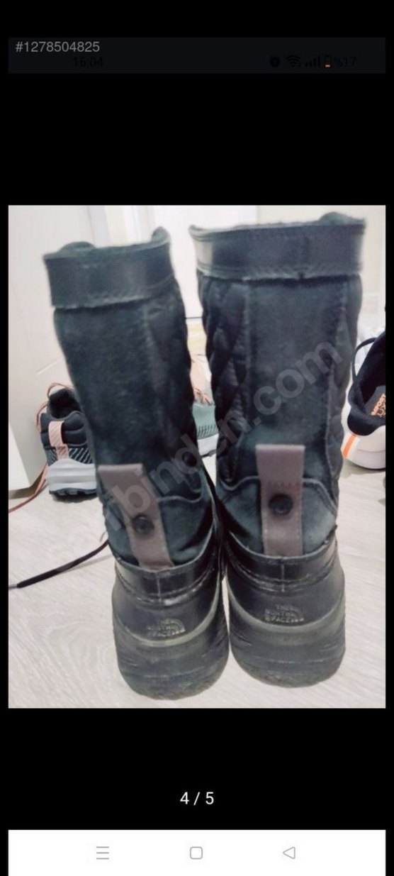 34 numara kız çocuk Siyah Bot - Görsel 4