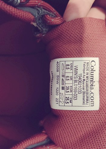 Gri 39.5 Columbia bağcıklı şık erkek ayakkabı sıfır 
Amerika'dan - Görsel 5