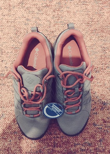 Gri 39.5 Columbia bağcıklı şık erkek ayakkabı sıfır 
Amerika'dan - Görsel 2