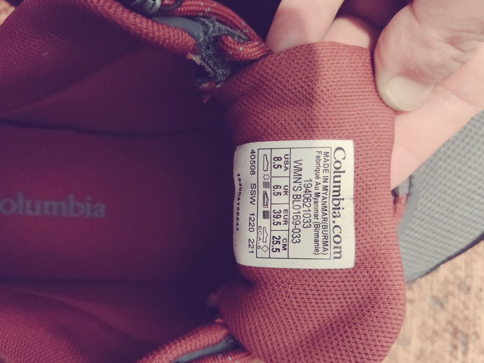 Gri 39.5 Columbia bağcıklı şık erkek ayakkabı sıfır 
Amerika'dan - Görsel 5