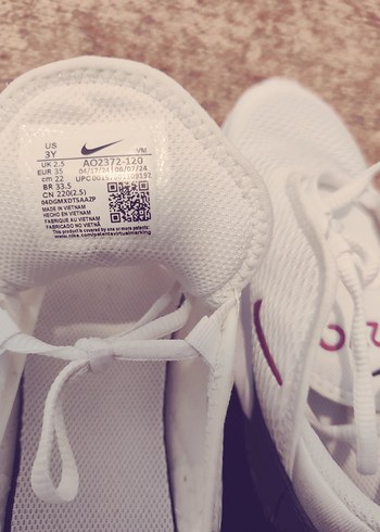 Beyaz Nike  Çocuk Spor ayakkabi. - Görsel 7