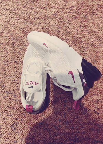 Beyaz Nike  Çocuk Spor ayakkabi. - Görsel 2