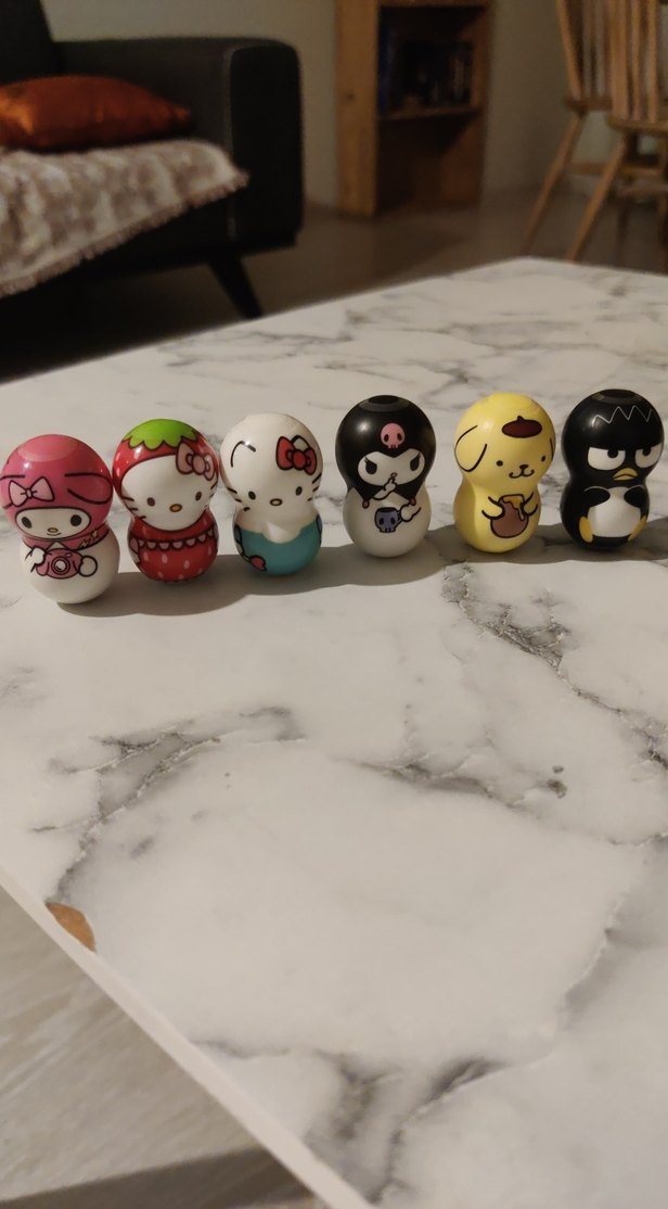 Renkli Mini Hello Kitty Figürleri - Görsel 3