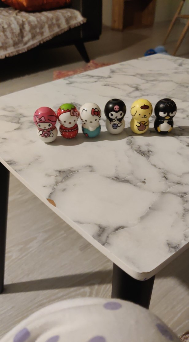 Renkli Mini Hello Kitty Figürleri - Görsel 2