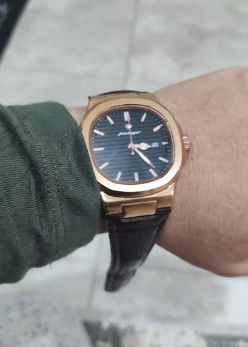 Klasik Kahverengi Erkek Kol Saati - Görsel 5