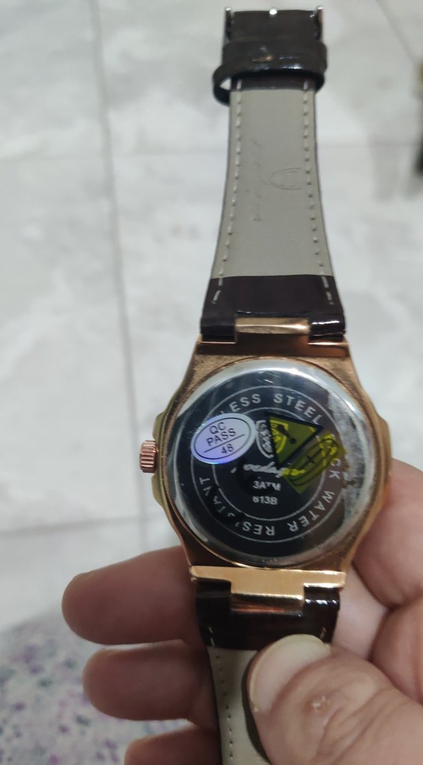 Klasik Kahverengi Erkek Kol Saati - Görsel 4