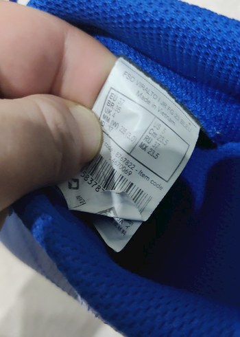 Mavi renk Erkek ve kız Çocuk halı saha krampon Ayakkabı - Görsel 5