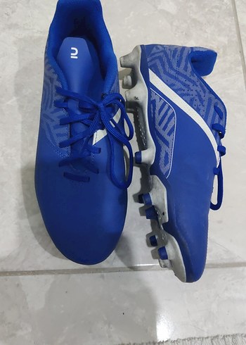 Mavi renk Erkek ve kız Çocuk halı saha krampon Ayakkabı - Görsel 2