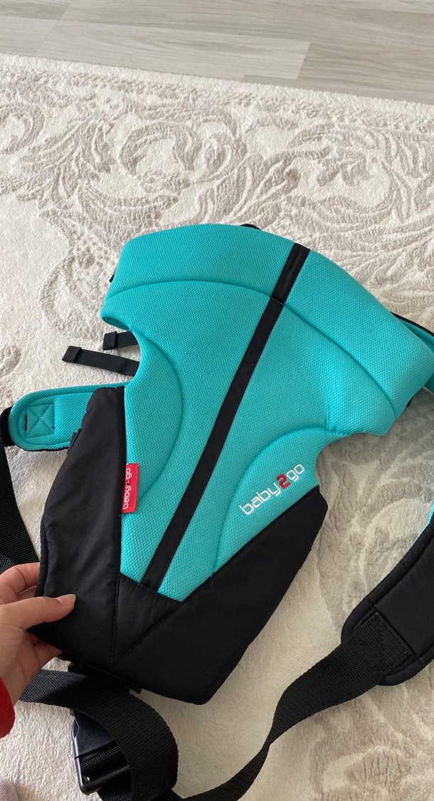 Turkuaz Bebek Taşıyıcı ana kucağı - Görsel 3