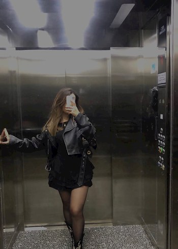 Siyah Fırfırlı Gotik Mini Etek - Görsel 2