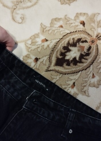 Jeans siyah yıkamalı kot - Görsel 5