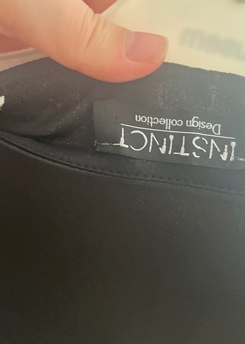 Siyah Deri Kemerli Uzun Yılan Desenli Elbise - Görsel 8