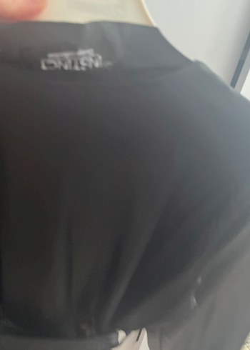 Siyah Deri Kemerli Uzun Yılan Desenli Elbise - Görsel 7