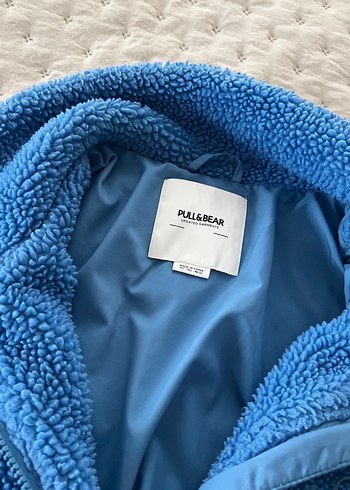 Mavi Fermuarlı Kadın Polar Ceket - Görsel 2