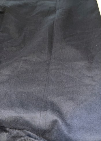 Düğmeli Gri Midi Kaban - Görsel 13