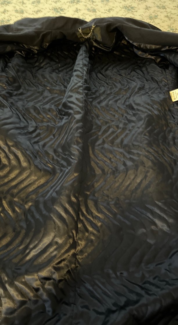 Düğmeli Gri Midi Kaban - Görsel 5