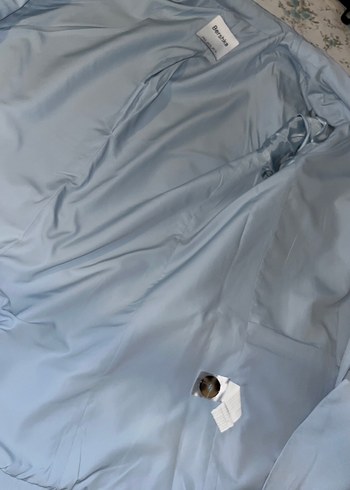 Mavi Düğmeli Kadın Blazer Ceket - Görsel 8