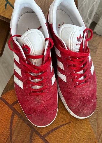 Adidas Kirmizi Adidas Suet Sneaker