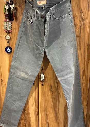 LC Waikiki Acik Gri Slim Fit Denim Jean