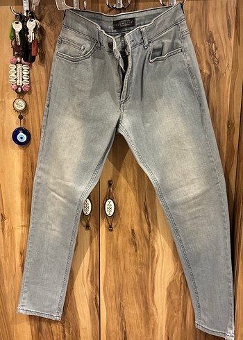 LC Waikiki Acik Gri Slim Fit Denim Jean