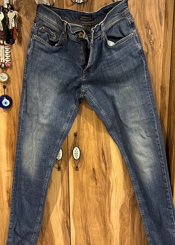 Colin's Mavi Yikamali Dar Kesim Denim Jean