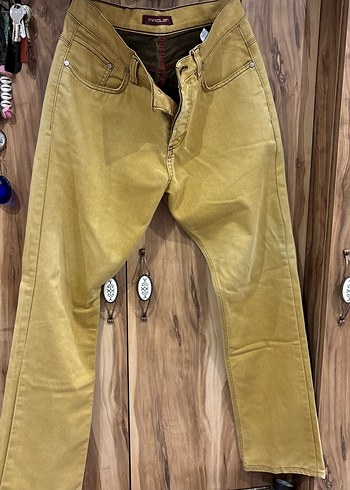 Defacto Hardal Sarisi Yuksek Bel Denim Jean