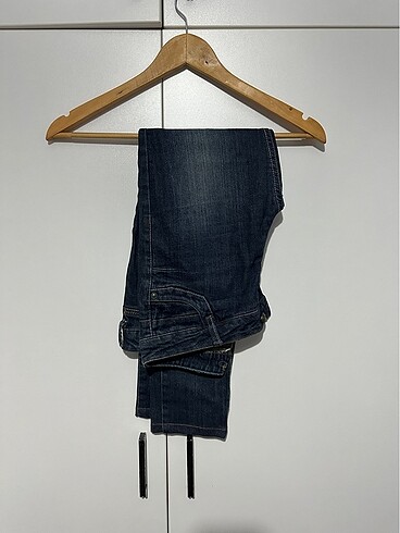 Koyu Jean Pantolon