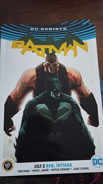Batman Rebirth cilt 2 ben intihar 