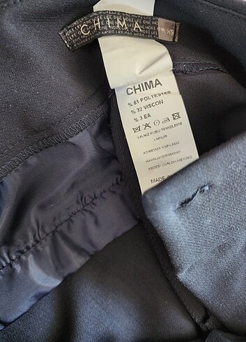 xs Beden Chima Kumaş Pantolon