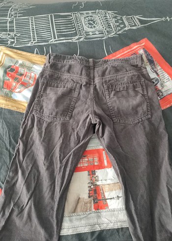 Kadife vintage pantolon - Görsel 3