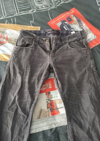 Kadife vintage pantolon - Görsel 2