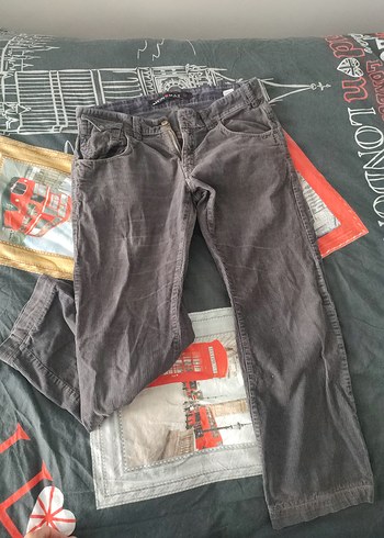 Kadife vintage pantolon - Görsel 5