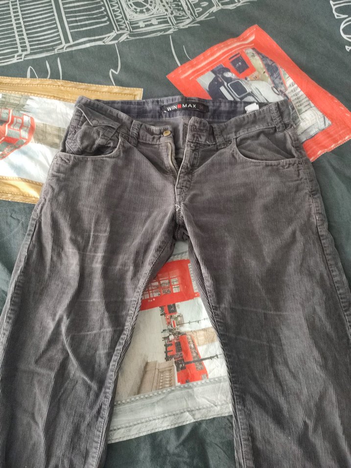 Kadife vintage pantolon - Görsel 2