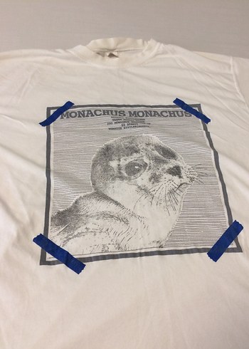 Fok baskılı t-shirt - Görsel 2