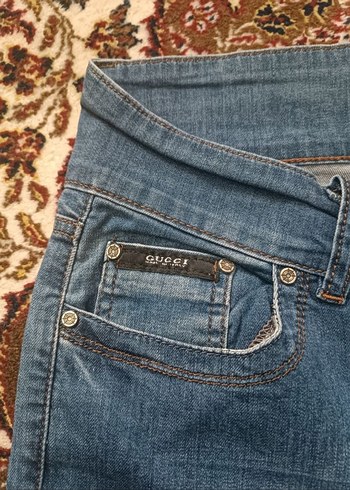 Gucci Denim Jeans Pantolon - Görsel 4