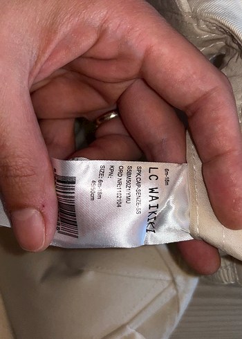 1-2 Yaş, 19 cm Beden Bebek şapka
