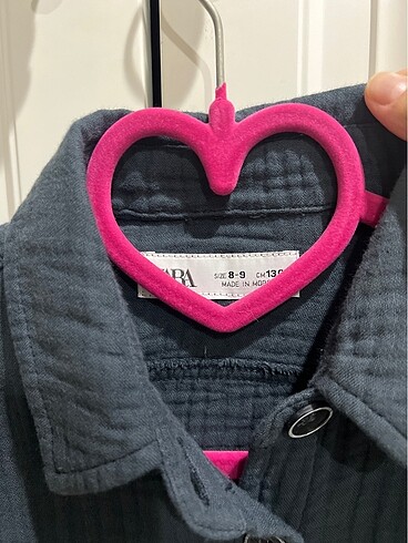 8 Yaş Beden Zara müslin gömlek