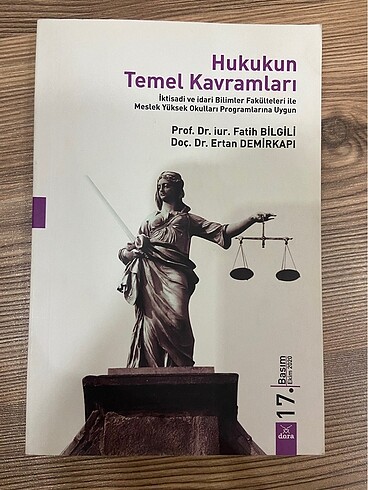 Hukukun temel kavramları kitabı