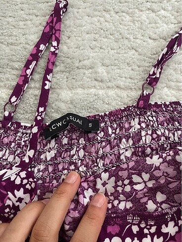 Bershka Çiçekli Elbise