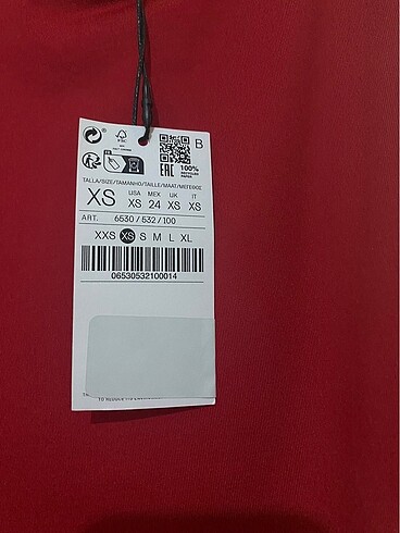 xs Beden kırmızı Renk Stradivarius Body