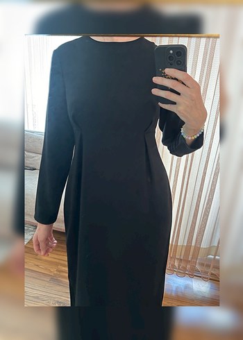 Aker Siyah Davet Elbisesi - Görsel 3