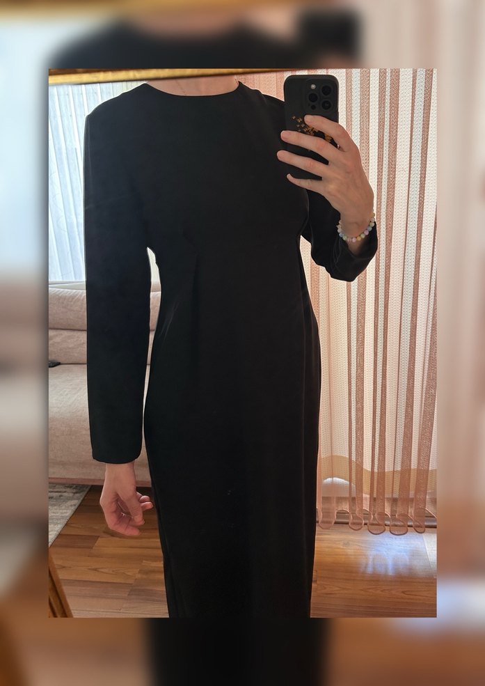 Aker Siyah Davet Elbisesi - Görsel 2