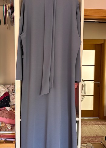 Yüksek Yaka Armine Elbise - Görsel 5