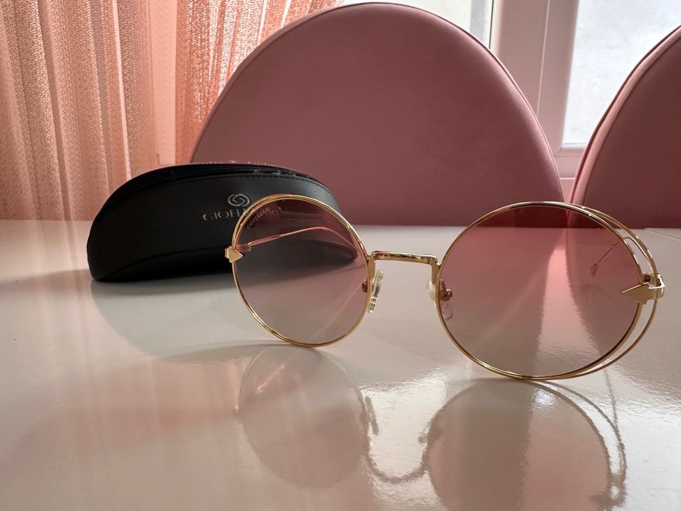 Şeffaf Pembe Polarize Gözlük - GIOFERRARI - Görsel 2