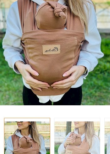 Bebek Slingi Ana kucağı - Görsel 5