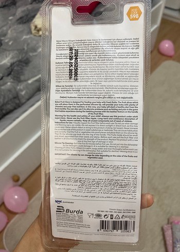 Meyve Süzgeci Bebsi - Görsel 2