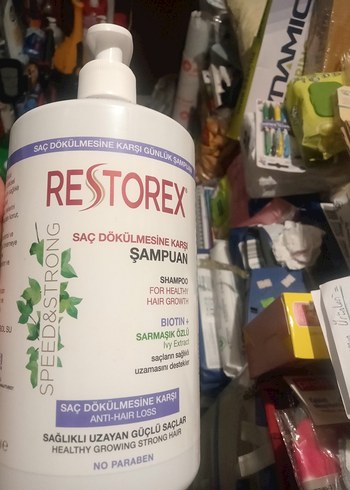 Restorex Biotinli Saç Dökülmesine Karşı Şampuan
