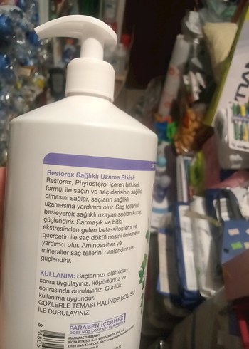 Diğer Restorex Biotinli Saç Dökülmesine Karşı Şampuan